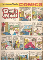 Dennis The Menace By Hank Ketcham The Overseas Jamilly Comics Vol 13 N°23 Du 5 June 1970 - Newspaper Comics
