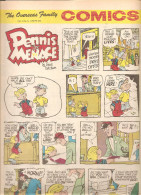 Dennis The Menace By Hank Ketcham The Overseas Jamilly Comics Vol 13 N°25 Du 19 June 1970 - Fumetti Giornali