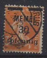 Germany (Memel) 1920-22  (o) Mi.21 X - Memelland 1923