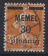 Germany (Memel) 1920-22  (o) Mi.21 Y - Memelland 1923