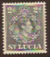 ST LUCIA 1938 2d KGV SG 131 HM DP24 - St.Lucia (...-1978)