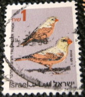 Israel 1992 Birds Trumpeter Finch 1 - Used - Oblitérés (sans Tabs)