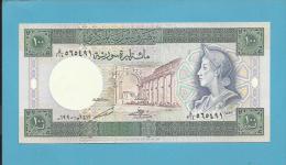 SYRIA - 100 POUND - 1990 - Pick 104.d - UNC. - 2 Scans - Syrie