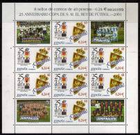 ESPAGNE   Feuillet  * *     2001        Football  Soccer   Fussball - Unused Stamps