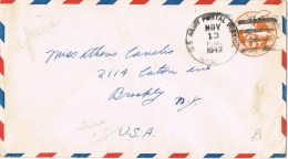 13381. Carta Entero Postal New York (USA) 1942. U.S. Army Postal Service - ...-1900