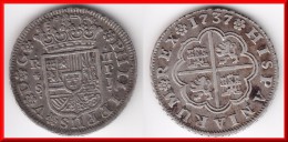 **** ESPAGNE - SPAIN - 2 REALES 1737 PJ PHILIPPUS V - ARGENT - SILVER **** EN ACHAT IMMEDIAT - First Minting