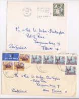 RHODESIE BRITANNIQUE  2 LETTRES - Autres & Non Classés