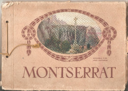 Libro  Historico De Montserrat Escrito En 6 Idiomas. 130 Pag. Impresor Oliva De Vilanova (barcelona) - Historia Y Arte