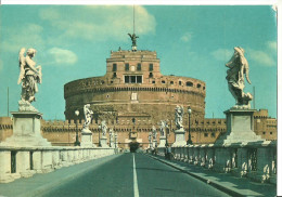 Roma (Lazio) Castel Sant'Angelo E Ponte Sul Tevere - Castel Sant'Angelo