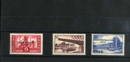 - SARRE 1947/56 . TIMBRES DE 1955 . NEUFS  SANS CHARNIERE . - Unused Stamps