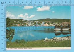 Gaspé Quebec ( La Ville   ) Carte Postale Postcard ,2 Scans - Gaspé