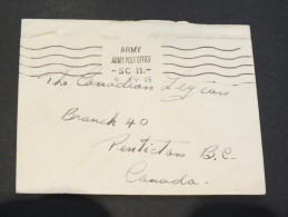 (3173) Corps Canadien 1945 SC 11 - Postal History