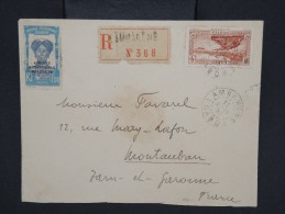 FRANCE-OUBANGUI-Enveloppe En Recommandée De Lambaréné Pour Montauban En 1933 à Voir P6747 - Briefe U. Dokumente