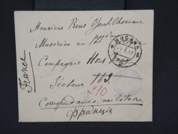 RUSSIE-Enveloppe En Franchse De Moscou Pour  La France En 1917  Avec Censure  à Voir P6784 - Briefe U. Dokumente