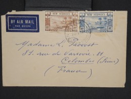 NOUVELLES-HEBRIDES-Enveloppe De Villa Pour Paris En 1952 Aff Plaisant  à Voir Lot P6820 - Covers & Documents