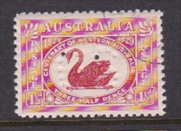 Australia 1929 Swan Perfotated OS Used - Usados