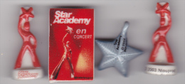 4 Fèves Au Total 2 Fèves Star Academy 2004 Et 2 Fèves Star Academy 2003 Vahiné - Other & Unclassified