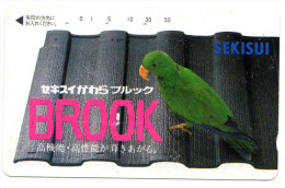 JAPON  TELECARTE  PERROQUET - Parrots