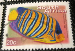 South Africa 2000 Pygoplites Diacanthus Fish 20c - Used - Gebruikt