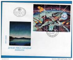 1993 2630 BF- 42  JUGOSLAVIJA EUROPA JUGOSLAWIEN  DANUBIO SOUVENIR SHEET    FDC - Covers & Documents