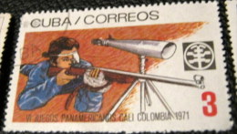 Cuba 1971 The 6th Pan-American Games, Cali 3c - Used - Oblitérés