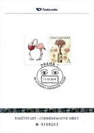 Czech Republic - 2014 - Bouquet - 50th Stamp Art Presentation - Special Numbered Commemorative Sheet With Hologram - FDC