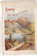 LIVRET  ANNECY SON LAC ET SES ENVIRONS  PHOTOS  82 PAGES - Frankrijk