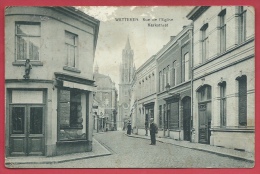 Wetteren - Kerkstraat  - 1912 ( Verso Zien ) - Wetteren