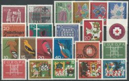 DEUTSCHLAND 1963 Mi-Nr. 390-11 Jahrgang/year Set ** MNH - Annual Collections