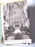 Engeland England Hampshire Winchester Cathedral Reredos Rufus Tomb - Winchester