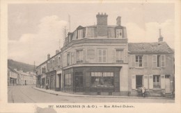 CPA 91 MARCOUSSIS Rue Alfred Dubois , Animée Avec Commerces - Sonstige & Ohne Zuordnung