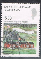 2004 - GROENLANDIA / GREENLAND - UKIOQ STAZIONE ARTICA - USATO / USED. - Stations Scientifiques & Stations Dérivantes Arctiques