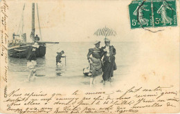 Bateaux De Pêche - Femmes - Femme - Baigneurs - Baigneuses - Sur Le Bateau S.V.S.S. + Numéro - état - Pêche