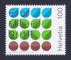 2015 SVIZZERA "EXPO 2015 MILANO" SINGOLO MNH - Usados