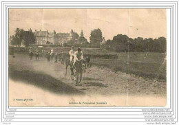 POMPADOUR   ,,,,,   CHATEAU De  POMPADOUR ,,,,,   Jolie Carte ,,,, ANIMEE ,,,,voyage 1905 - Arnac Pompadour