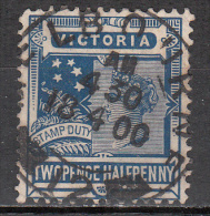 Victoria   Scott No.  197   Used    Year  1901    Wmk 70 - Usados