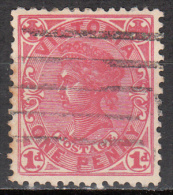 Victoria   Scott No.  219     Used    Year  1905    Wmk 13 - Usados