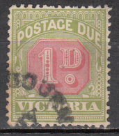 Victoria   Scott No.  J26    Used     Year  1905      Wmk 13 - Usados
