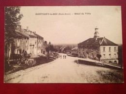 52 Haute Marne MONTIGNY LE ROI  Hotel De Ville (Attelage) - Montigny Le Roi