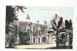 58 - Saint Pierre Le Moutier - Château De La Prée - Saint Pierre Le Moutier