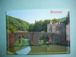 Cpm BRASSAC SUR AGOUT  -  81  -  Le Vieux Pont Et Les Rives De L'Agout  -  Tarn - Brassac