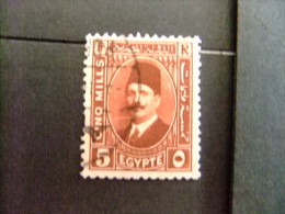 EGIPTO - EGYPTE - EGYPT - UAR - 1927 - 32 - ROI FOUAD 1 - Yvert & Tellier Nº 122 º FU - Oblitérés