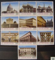 VATICANO - IVERT Nº 942/51 - NUEVOS (**) TESORO ARTISTICO DEL VATICANO - EDIFICIOS RELIGIOSOS - Used Stamps