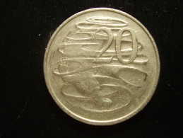 AUSTRALIA 1977 TWENTY CENTS USED COIN. - 20 Cents