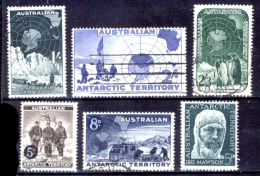 Australian Antarctic Territory-002 - Yvert & Tellier: N.1, 2/5, 7 (o) - Privi Di Difetti Occulti. - Sonstige - Ozeanien