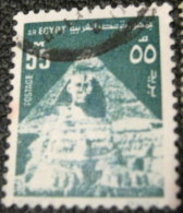 Egypt 1974 Sphinx And Pyramid 55m - Used - Gebruikt