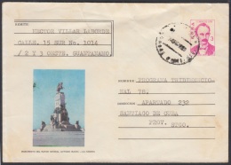 1976-EP-27 CUBA 1976. Ed.177c. POSTAL STATIONERY. ENTERO POSTAL. J. MARTI. ANTONIO MACEO. GUANTANAMO. USED. - Briefe U. Dokumente