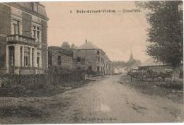 Carte Postale Ancienne De MEIX DEVANT VIRTON - GRAND' RUE - Meix-devant-Virton