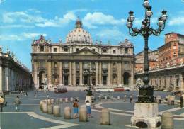 Cp , VATICAN , Citta Del VATICANO , Piazza E Basilica S. PIETRO , Voyagée - Vatican