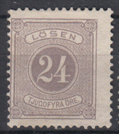 ZWEDEN - Michel - 1877/91 - Nr 7aB - (*) - Postage Due